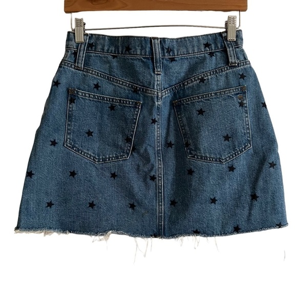 Madewell star denim skirt size 26 - Picture 6 of 11